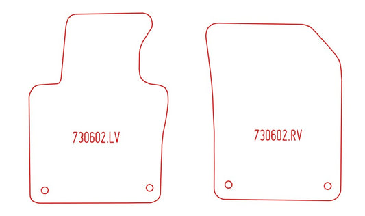 Automatten Volvo XC60 (2017-Heden)