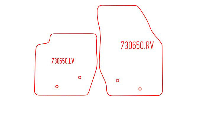 Automatten Volvo XC90 (2002-2015)