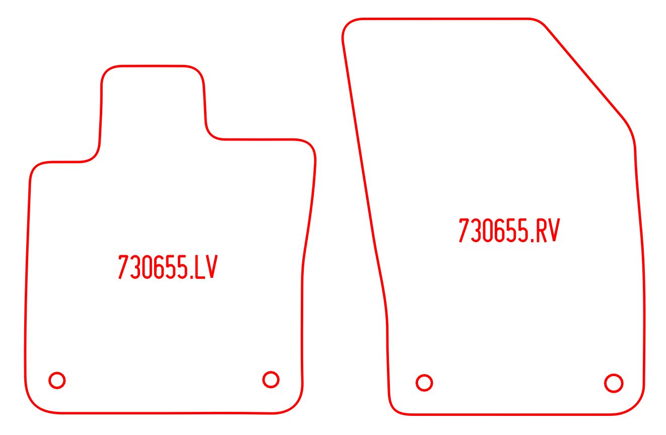 Automatten Volvo S60 (2018-Heden)