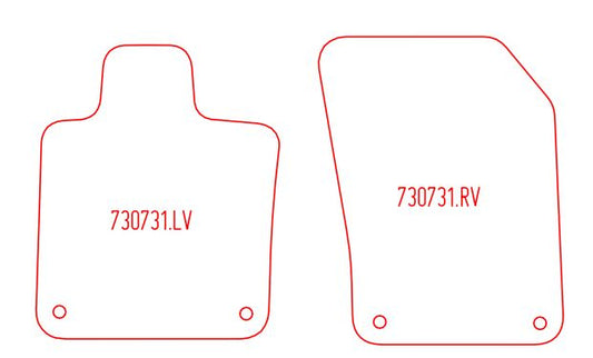 Automatten Volvo V90 / V90 Cross Country (2017-Heden)