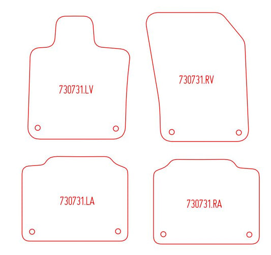 Automatten Volvo S90 (2016-Heden)