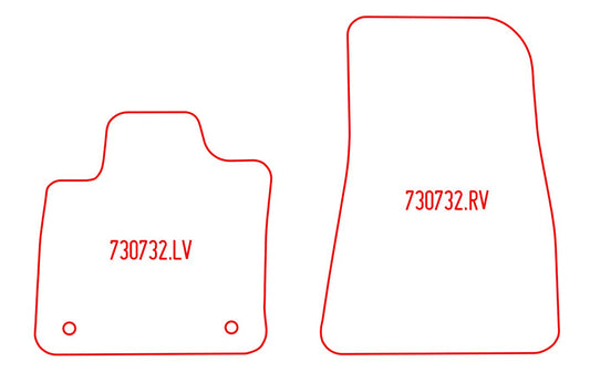 Automatten Volvo C40 (2021-2024)