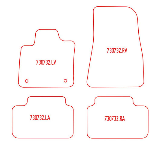 Automatten Volvo EC40 (2024-Heden)