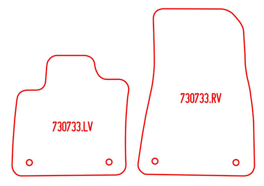 Automatten Volvo XC40 Recharge (electrisch) (2020-2024)
