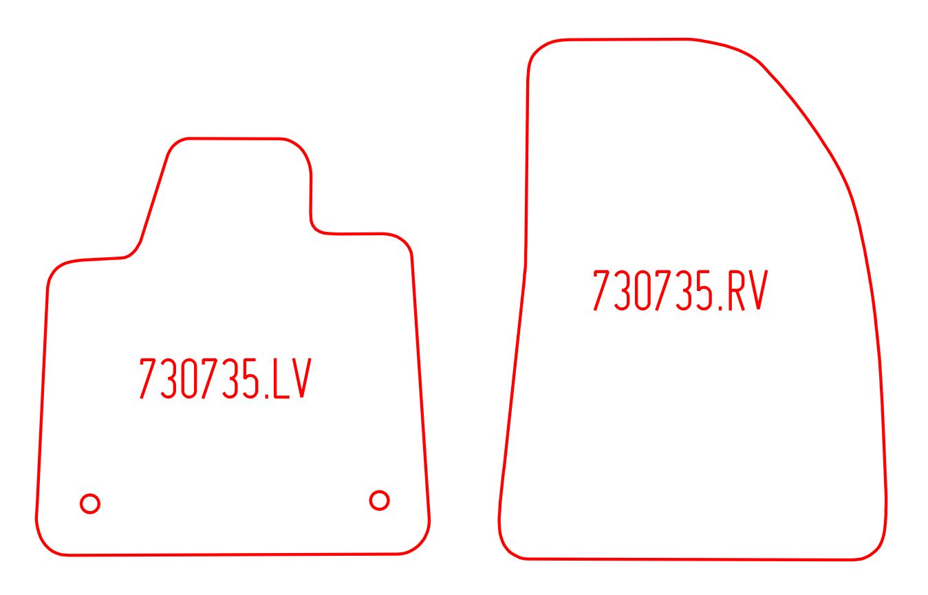 Automatten Volvo EX30 (2023-Heden)