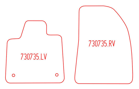 Automatten Volvo EX30 (2023-Heden)