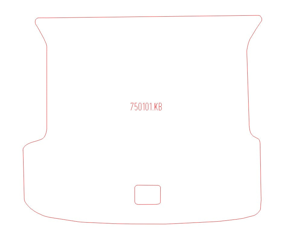Kofferbakmat Xpeng G9 (2022-Heden)