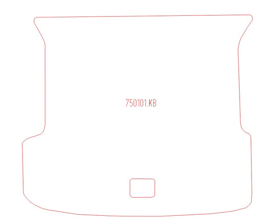 Kofferbakmat Xpeng G9 (2022-Heden)
