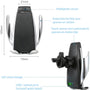 Draadloze oplader met telefoonhouder (snellader)