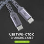 Fast USB-C naar USB-C kabel 1,8 meter lang - kabel voor data en snelladen op hoge snelheid!