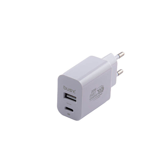 Snellader USB en USB-C (20W)