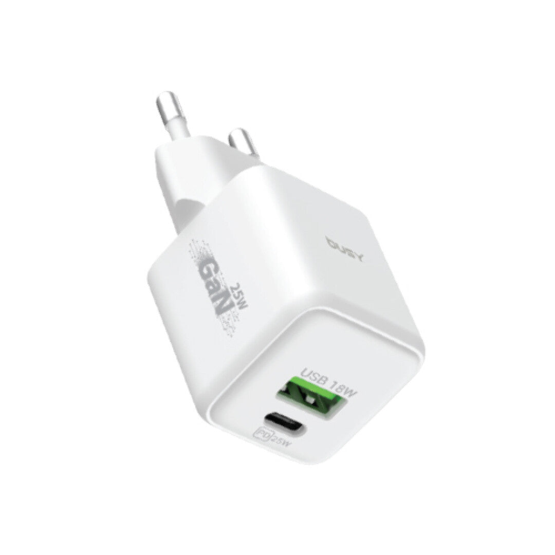 Snellader duo â€“ USB-C 25W / USB 18W