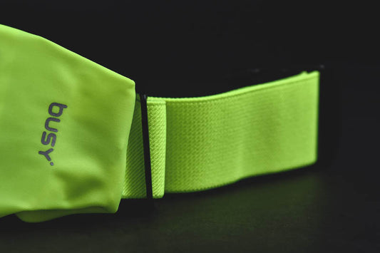 Sportband voor om je middel voor smartphone 4,7 inch - zwart