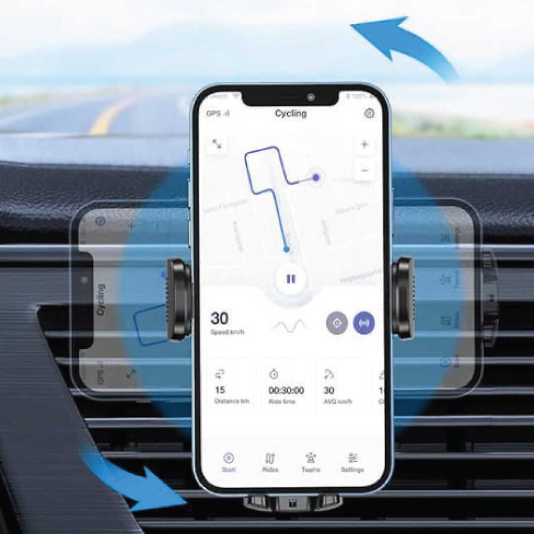 Telefoonhouder 3 in 1 (ruit/dashboard/luchtrooster)