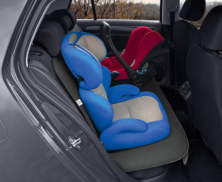 Beschermmat achterbank stof zwart (zitting en rugleuning, past in iedere auto)