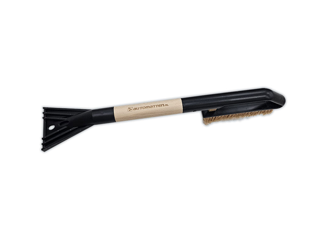 Ecowood luxe ijskrabber met borstel 55 cm