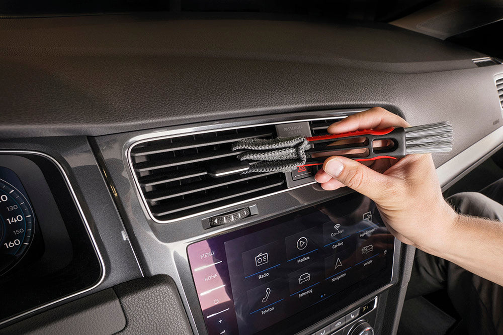 Borstel voor ventilatierooster en jaloezieën