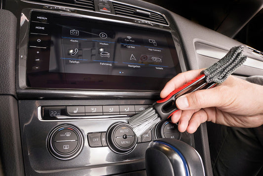 Borstel voor ventilatierooster en jaloezieën