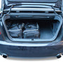 Reistassenset Audi A4 Cabriolet (B6) 2001-2004 (Met de cabriokap open passen er 3 trolleytassen en 1 reistas in de kofferruimte)