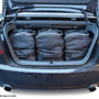 Reistassenset Audi A4 Cabriolet (B7) 2004-2008 (Met de cabriokap open passen er 3 trolleytassen en 1 reistas in de kofferruimte)