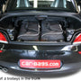 Reistassenset BMW Z4 (E89) 2009-2016 (Bij cabriodak open passen 2 trolleytassen in de kofferbak)
