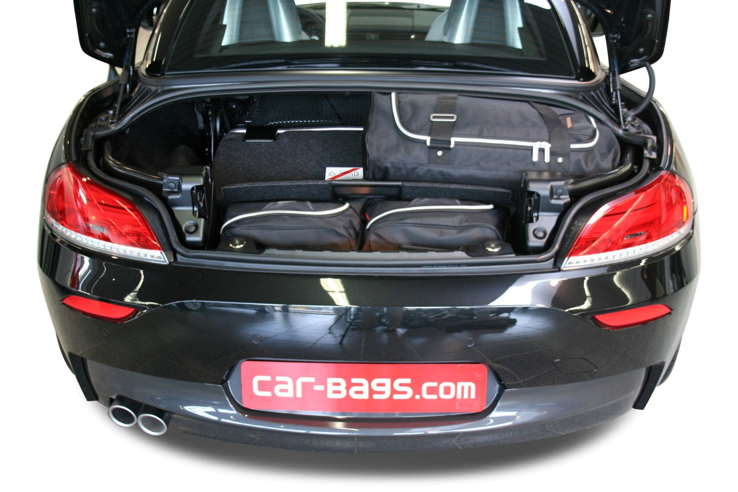 Reistassenset BMW Z4 (E89) 2009-2016 (Bij cabriodak open passen 2 trolleytassen in de kofferbak)