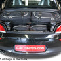 Reistassenset BMW Z4 (E89) 2009-2016 (Bij cabriodak open passen 2 trolleytassen in de kofferbak)