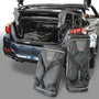 Reistassenset BMW 4 Serie Cabriolet (F33) 2013-2020 (Met de cabriokap open passen er 2 trolleytassen en 1 reistas in de kofferruimte)