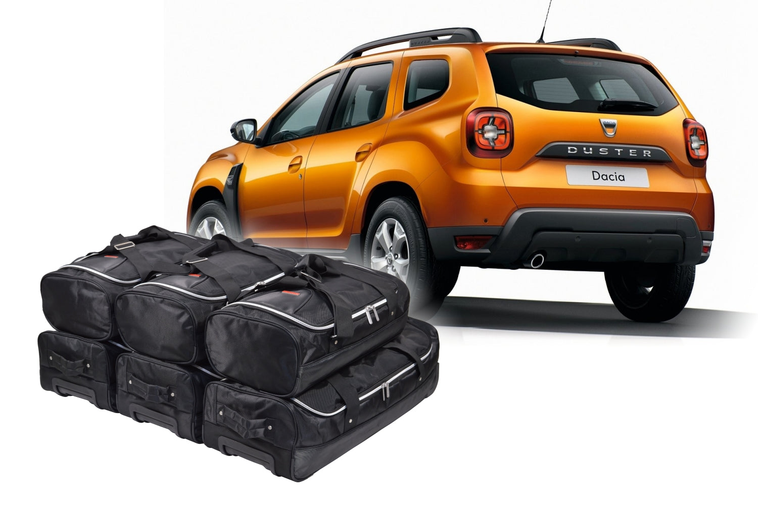 Reistassenset Dacia Duster II 2018-2023 (Niet voor 4x4)