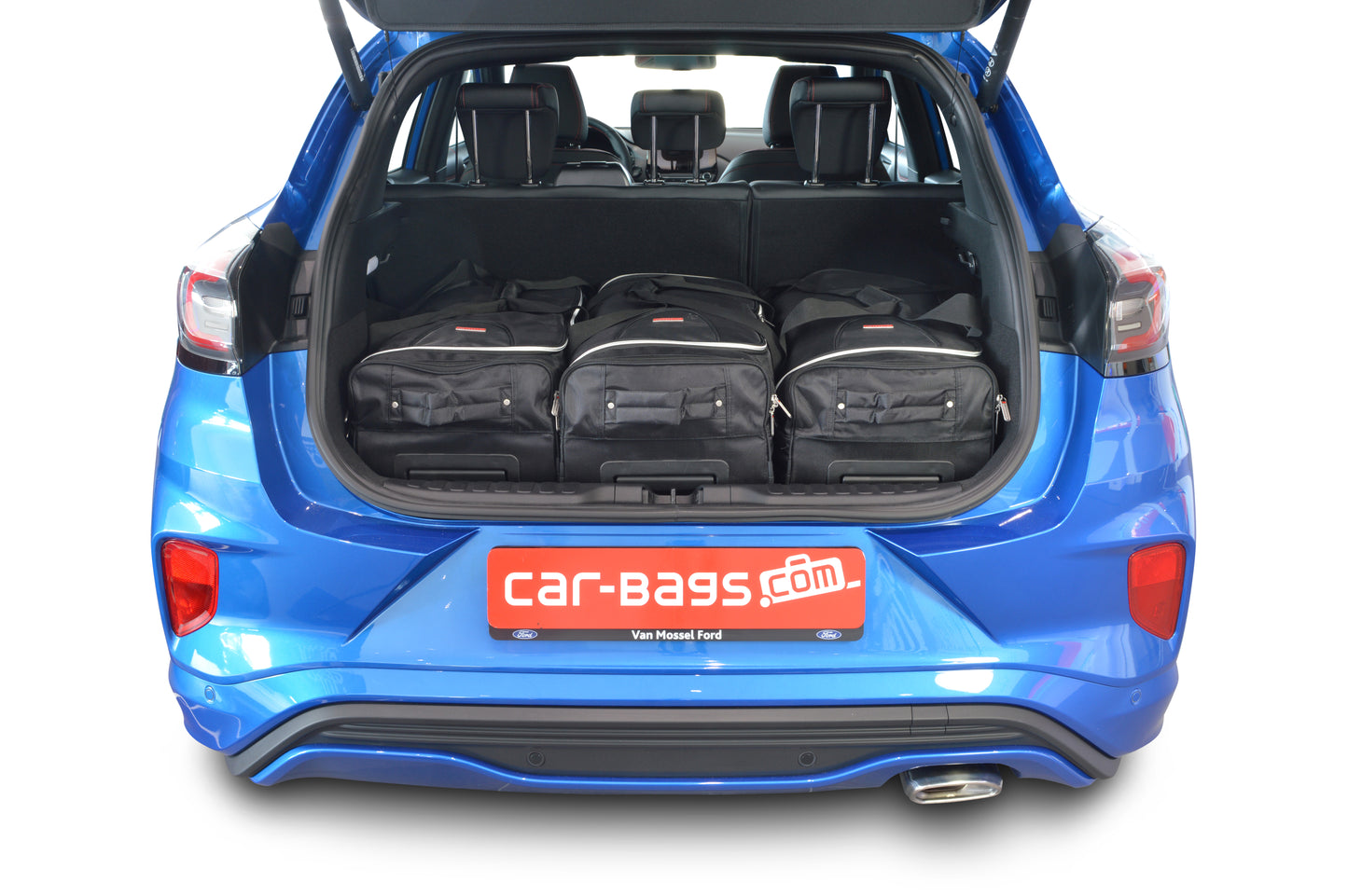 Reistassenset Ford Puma 2019-heden (Verstelbare laadvloer in bovenste stand)