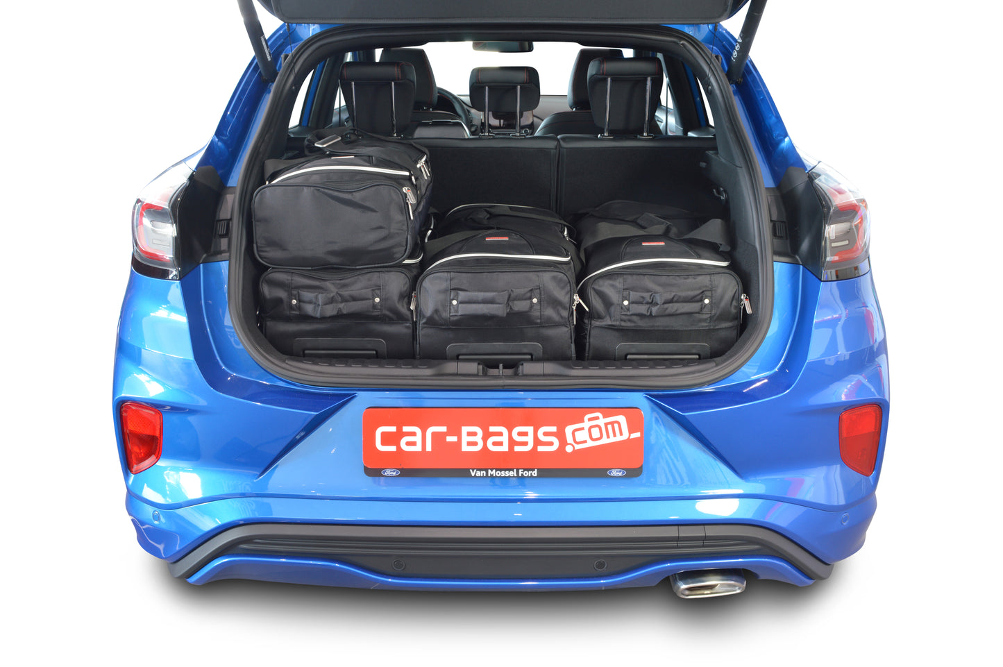 Reistassenset Ford Puma 2019-heden (Verstelbare laadvloer in bovenste stand)