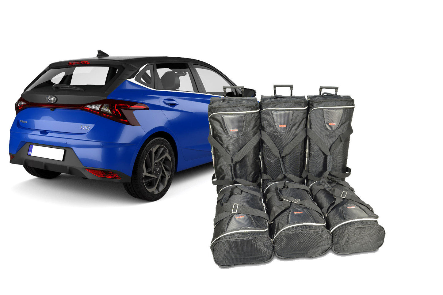 Reistassenset Hyundai i20 (BC3) 2020-heden 5-deurs hatchback (Trolleytassen met expansierits)