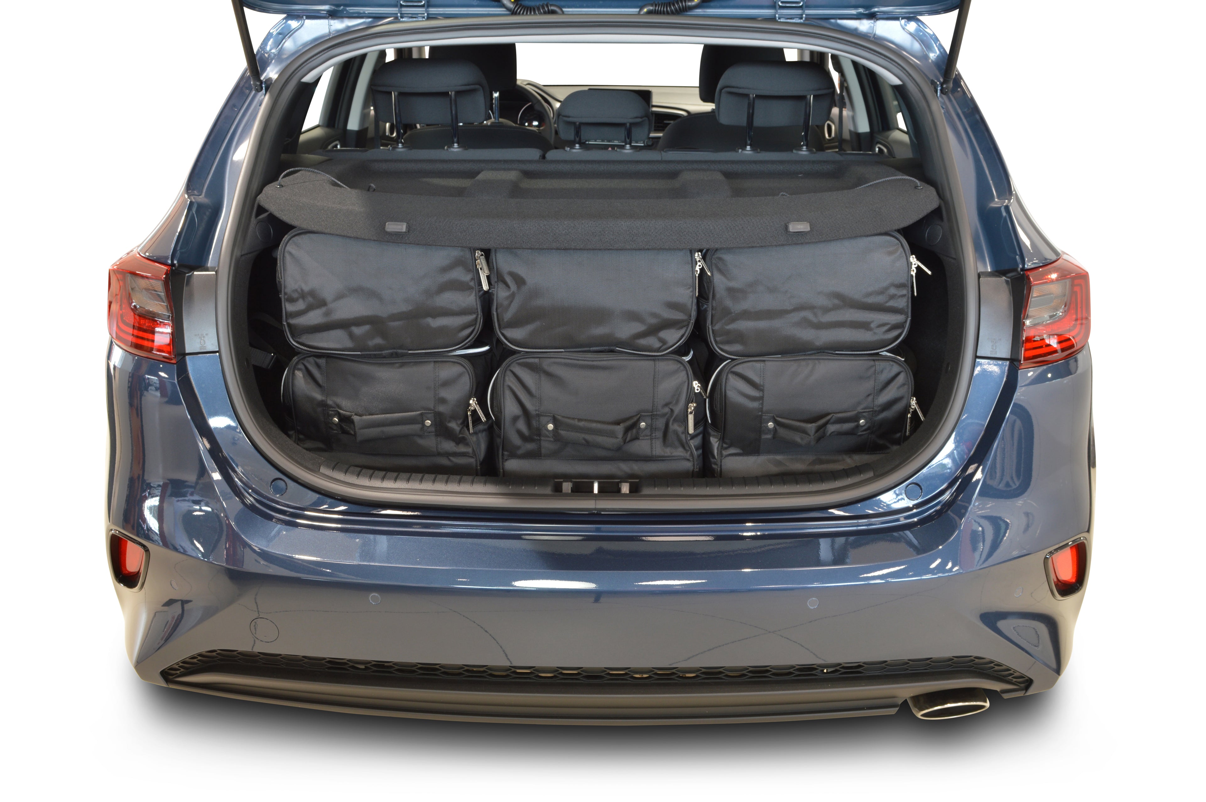 Reistassenset Kia Ceed (CD) 2018-heden 5-deurs hatchback (Verstelbare laadvloer in onderste stand)