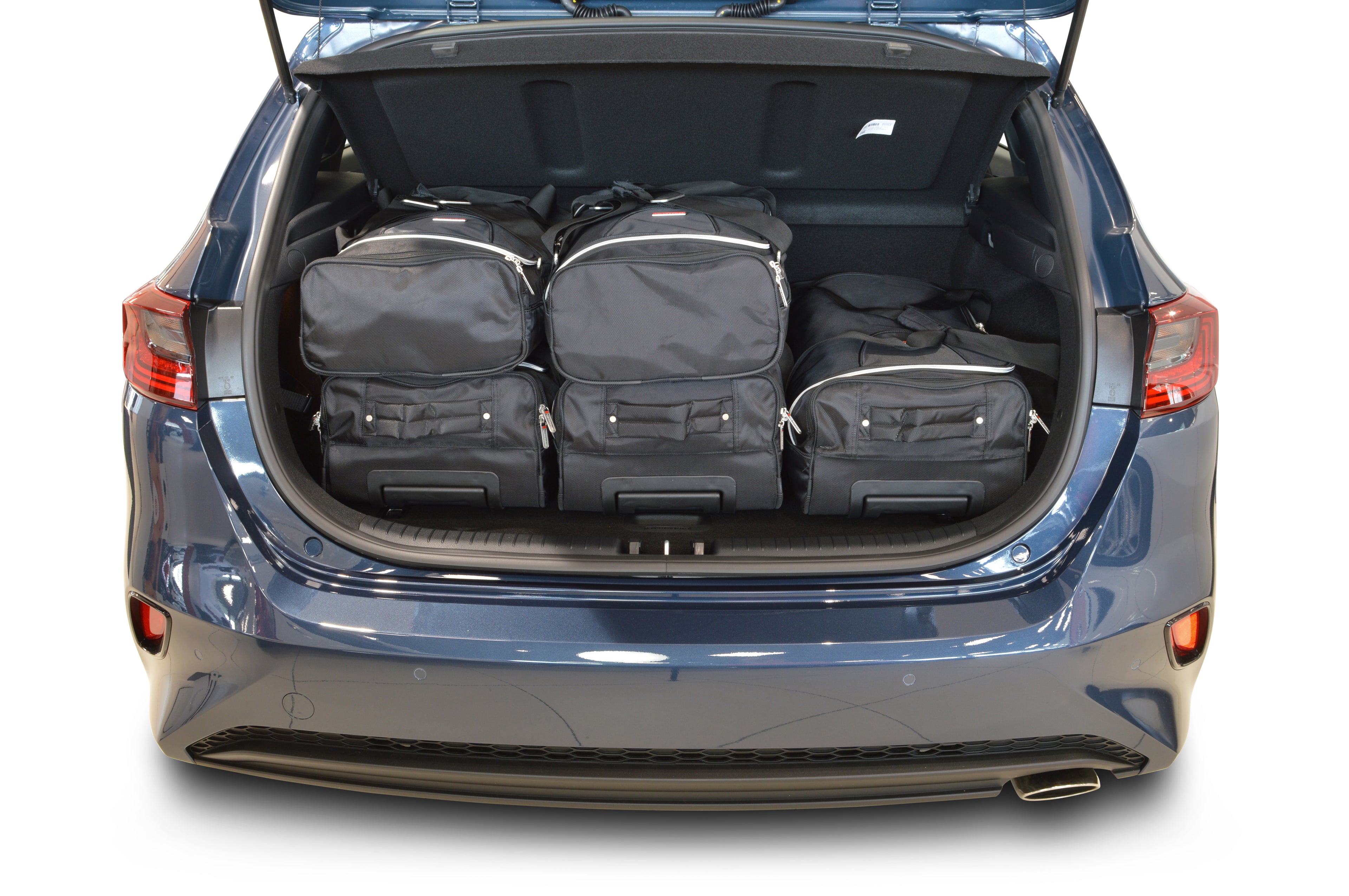 Reistassenset Kia Ceed (CD) 2018-heden 5-deurs hatchback (Verstelbare laadvloer in bovenste stand)