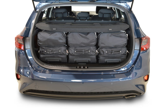 Reistassenset Kia Ceed (CD) 2018-heden 5-deurs hatchback (Verstelbare laadvloer in bovenste stand)