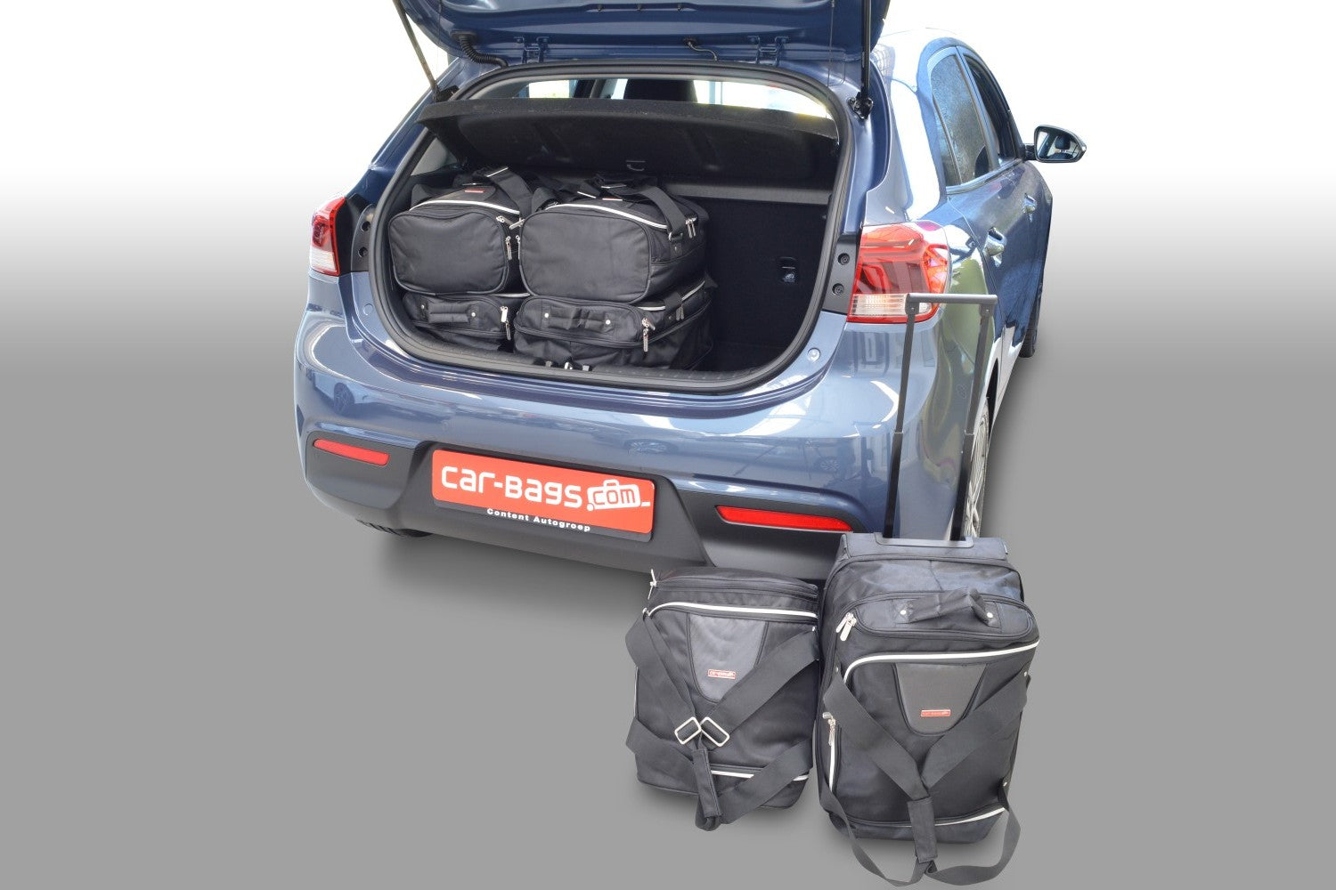 Reistassenset KIa Rio (YB) 2017-heden 5-deurs hatchback (Trolleytassen met expansierits)