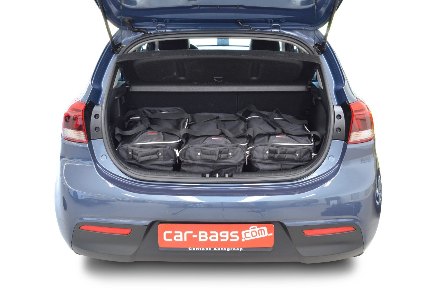 Reistassenset KIa Rio (YB) 2017-heden 5-deurs hatchback (Trolleytassen met expansierits)