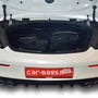 Reistassenset Mercedes C-Klasse Cabriolet (A205) 2016-2021 (2 trolleytassen met expansierits. Zowel met de cabriokap open als dicht passen alle tassen in de kofferruimte)