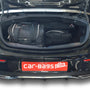 Reistassenset Mercedes E-Klasse Cabriolet (A238) 2017-heden (2 trolleytassen met expansierits. Zowel met de cabriokap open als dicht passen alle tassen in de kofferruimte)