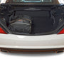 Reistassenset Mercedes SLK (R171) 2004-2010 (Met de cabriokap open passen er 2 trolleytassen en 1 reistas in de kofferruimte)