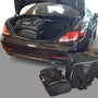Reistassenset Mercedes SLK - SLC (R172) 2011-2020 (Met de cabriokap open passen er 2 trolleytassen en 1 reistas in de kofferruimte)