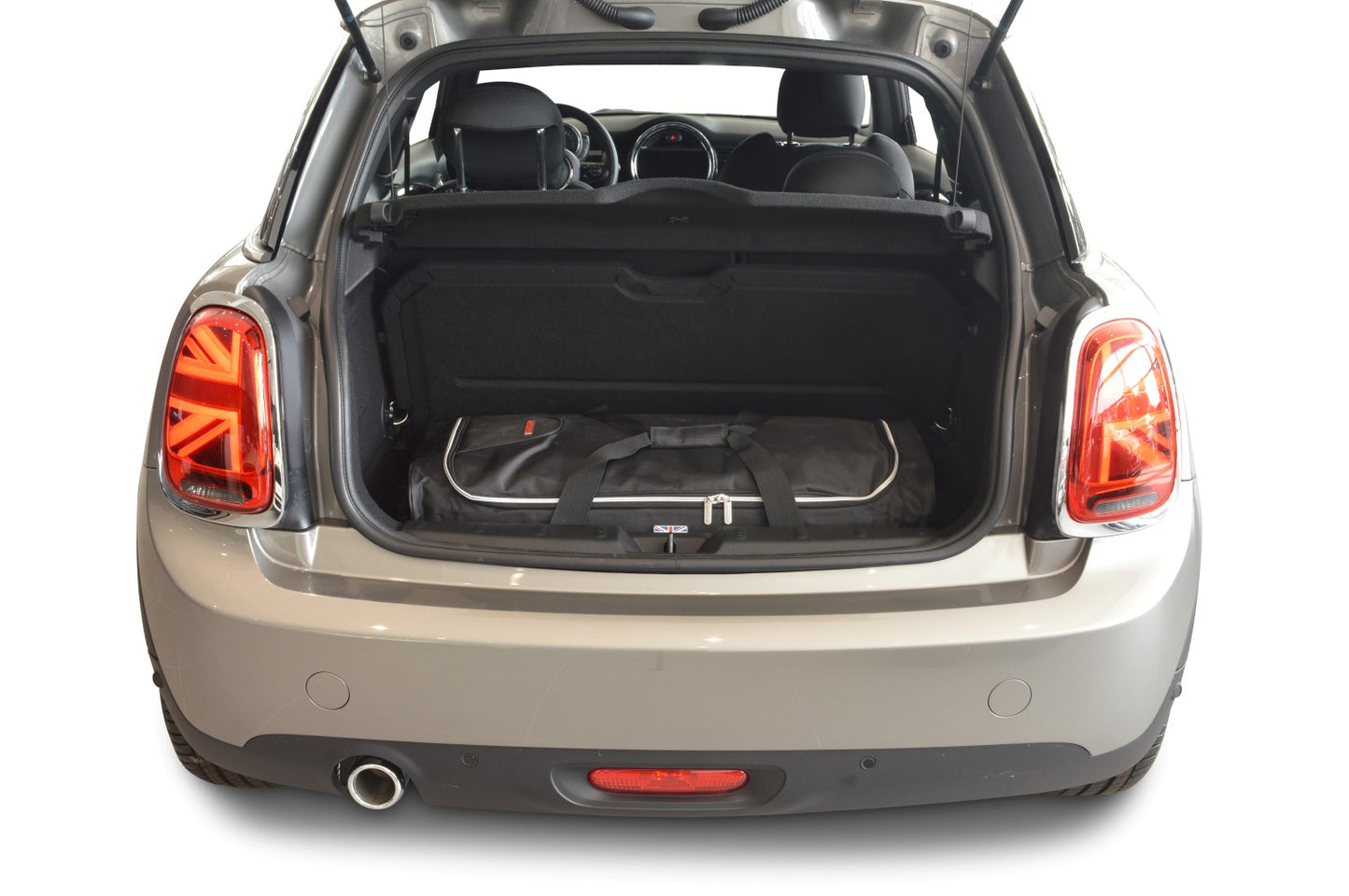 Reistassenset Mini One - Cooper (F56 - Mk III) 2014-heden 3-deurs hatchback (Met Britse vlag logo. Incl. SE Electric)