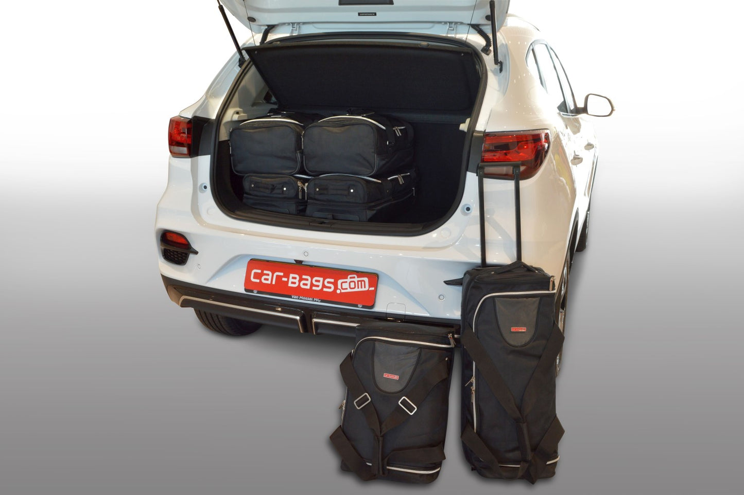 Reistassenset MG ZS EV 2019-heden (Trolleytassen met expansierits)