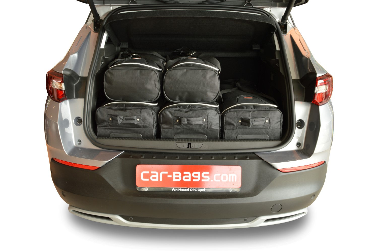 Reistassenset Opel Grandland X 2017-heden (Incl. Grandland Plug-in-Hybrid. Verstelbare laadvloer in bovenste stand)