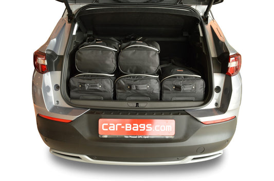 Reistassenset Opel Grandland X 2017-heden (Incl. Grandland Plug-in-Hybrid. Verstelbare laadvloer in bovenste stand)
