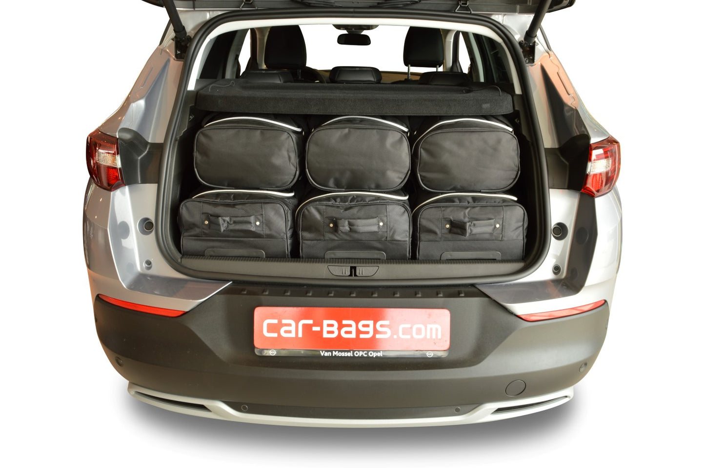 Reistassenset Opel Grandland X 2017-heden (Incl. Grandland Plug-in-Hybrid. Verstelbare laadvloer in bovenste stand)
