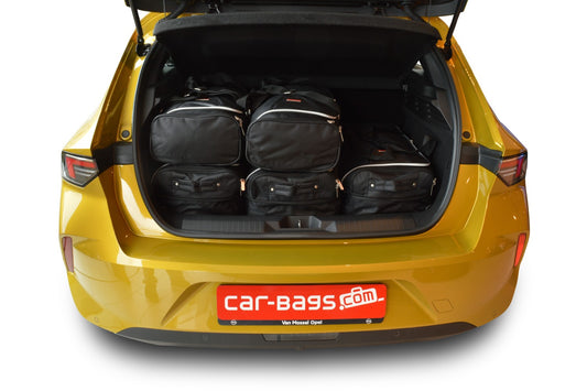 Reistassenset Opel Astra L 2021-heden (Incl. Plug-in Hybrid. Trolleytassen met expansierits)