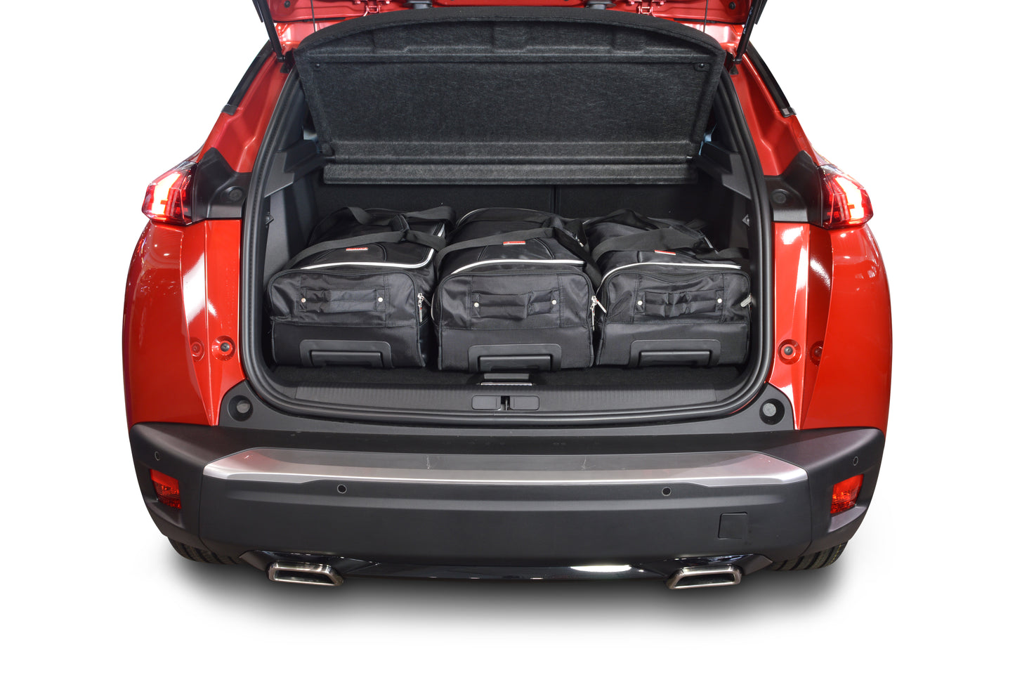 Reistassenset Peugeot 2008 II 2019-heden (Verstelbare laadvloer in bovenste stand)