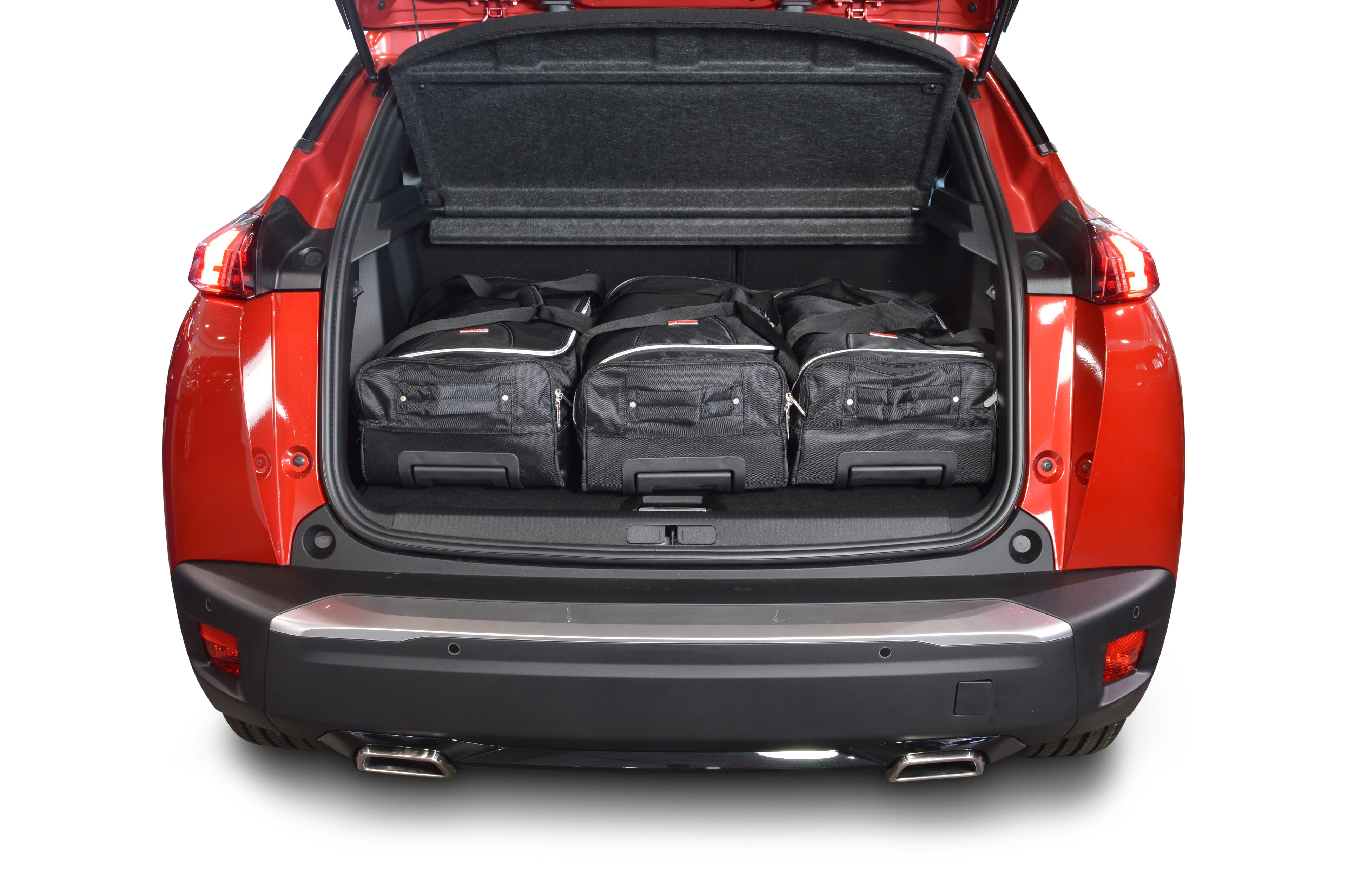 Reistassenset Peugeot 2008 II 2019-heden (Verstelbare laadvloer in bovenste stand)