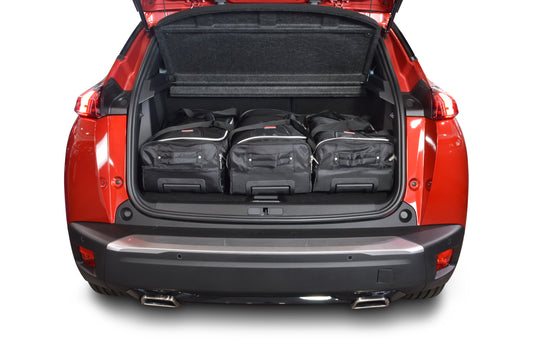 Reistassenset Peugeot 2008 II 2019-heden (Verstelbare laadvloer in bovenste stand)